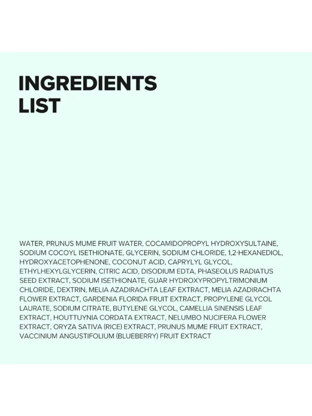 Refreshing Green Plum Cleanser Gel - Deep Pore Cleansing for All Skin Types